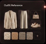 Bảng tham chiếu outfit màu trung tính